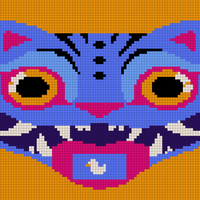 K -Pop Demon Hunters Pillow Tiger