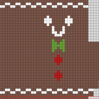 Gingerbread Fingerless Gloves