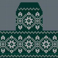 Fair Isle Bonnet v1