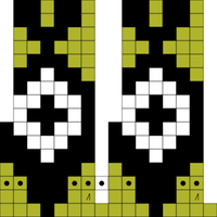 beige-olive-black
