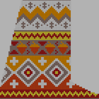 Autumn fox vest