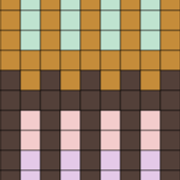 Roosty steek chart