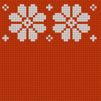 Sok oranje sand