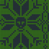 Skullflake pattern