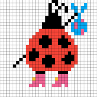 Ladybug with Bindle
