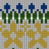 Flower and sheep