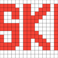 SKI wide/centered