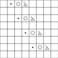 openwork - LEFT diagonal w ridges