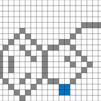serotonin molecule knitting chart chemknits.jpg
