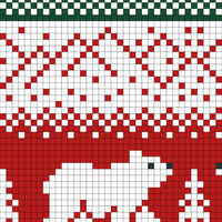 Copy of Erik Christmas stocking Bear_back