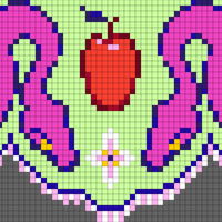 snakes and apple blossom: colors