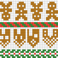 Gingerbread village