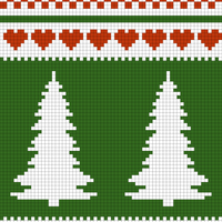 Nat Christmas Stocking