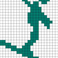 Skier Motif