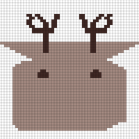 Crochet rudolph