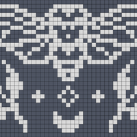 Cicada font+back