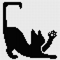 Stretching Cat