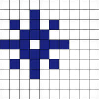 7x7 snowflake
