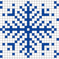24x23 snowflake