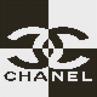 Chanel CC b&w