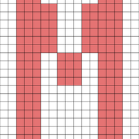 bunting letters - M