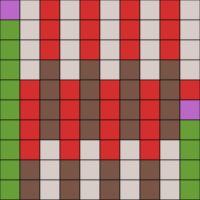 Kintra (Red-Brown-White)