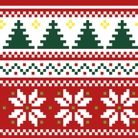 Copy of Copy of Christmas Fair Isle for Hat