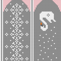 Swan Mitten Right