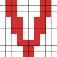 letter V