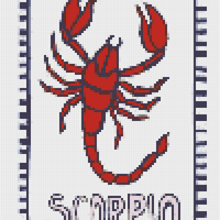 Scorpio Tea Towel.jpeg