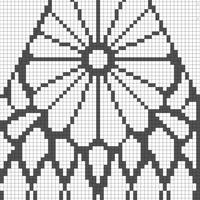 Rose window hat