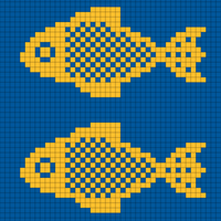 Copy of Copy of Copy of Copy of Copy of Blue Fish Chart Knitting