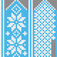 Copy of Copy of Copy of Copy of Copy of Copy of DROPS Snow Flake Mittens