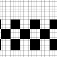  Two Color Checkerboard