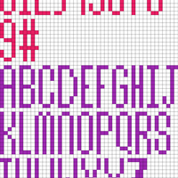 Alphabet & Numbers Narrow