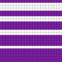 Knitted blanket square 1