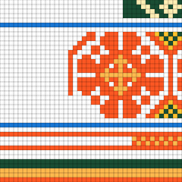 22st (x4=88) repeat - cuff