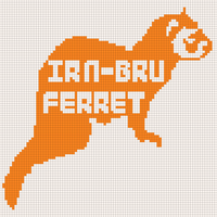 Irn-Bru Ferret colour chart