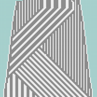 Fingering Weight Long Stripes L C2