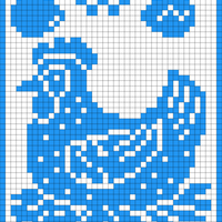 Copy of Copy of Filet Crochet Chicken
