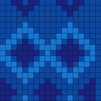 blue diamonds 