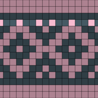 fair isle practice chart