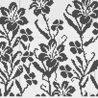 Copy of flower filet crochet