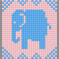 Elephhant-BluePink