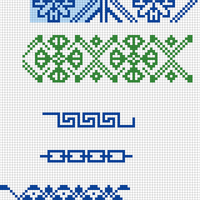Fairisle  13 row patterns