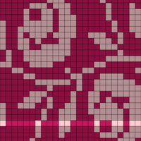 Rosie Chart H - Second Rose Border