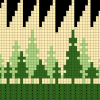 Trees with Charisma Solid TOO SMALL