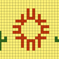 Cactus and zia
