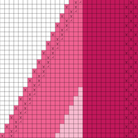Intarsia Decrease Section
