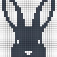 easter bunny colorwork
